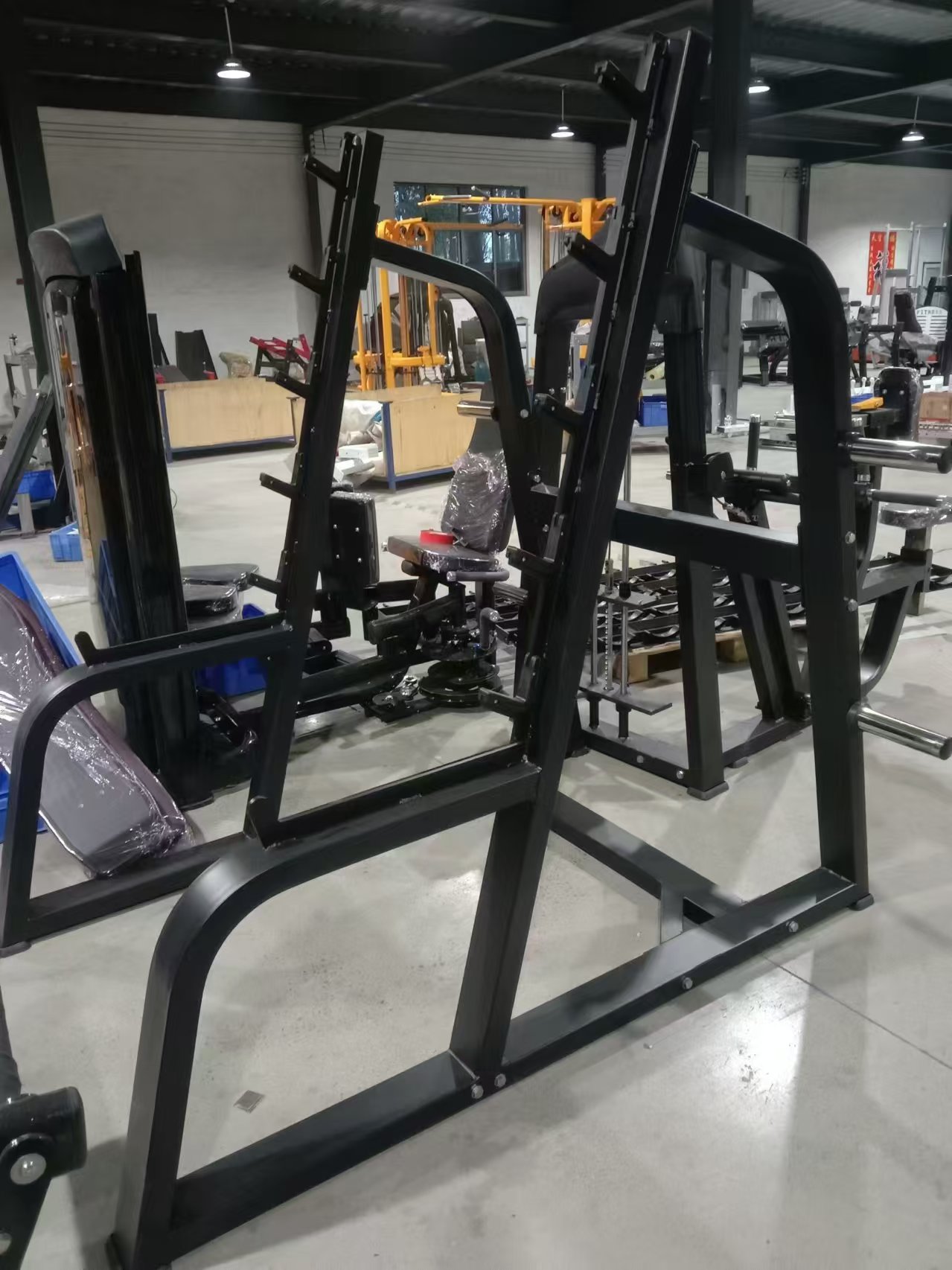 Heavy Equipment Lift - Squat Rack Power Cage, Plattenbelastbares Power