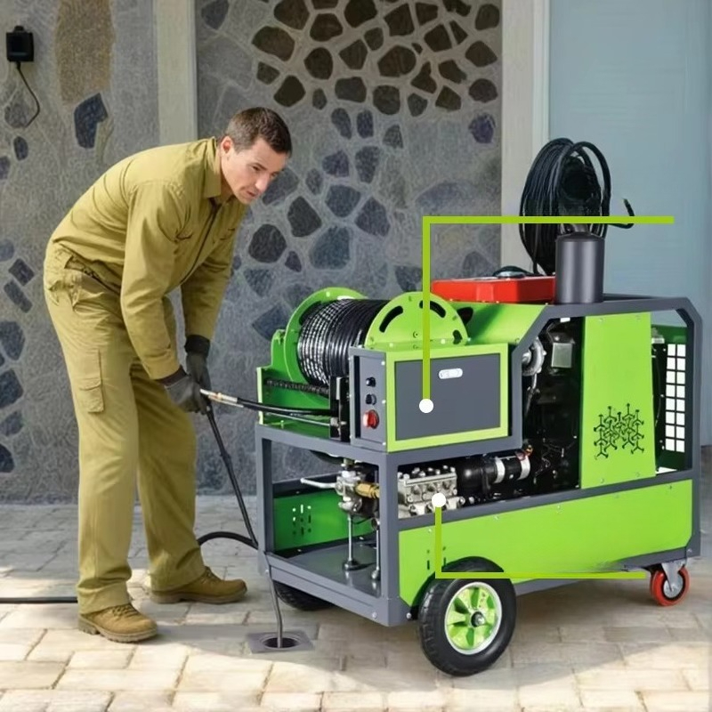 Heavy Equipment And Machinery - Industrielle Kanalreinigungsmaschine Hochleistungs-Reinigungssystem für die Wartung