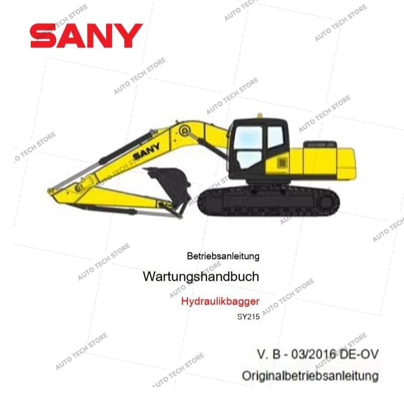 Heavy Equipment Pdf - Für Sany Heavy Equipment Shop Manuelles