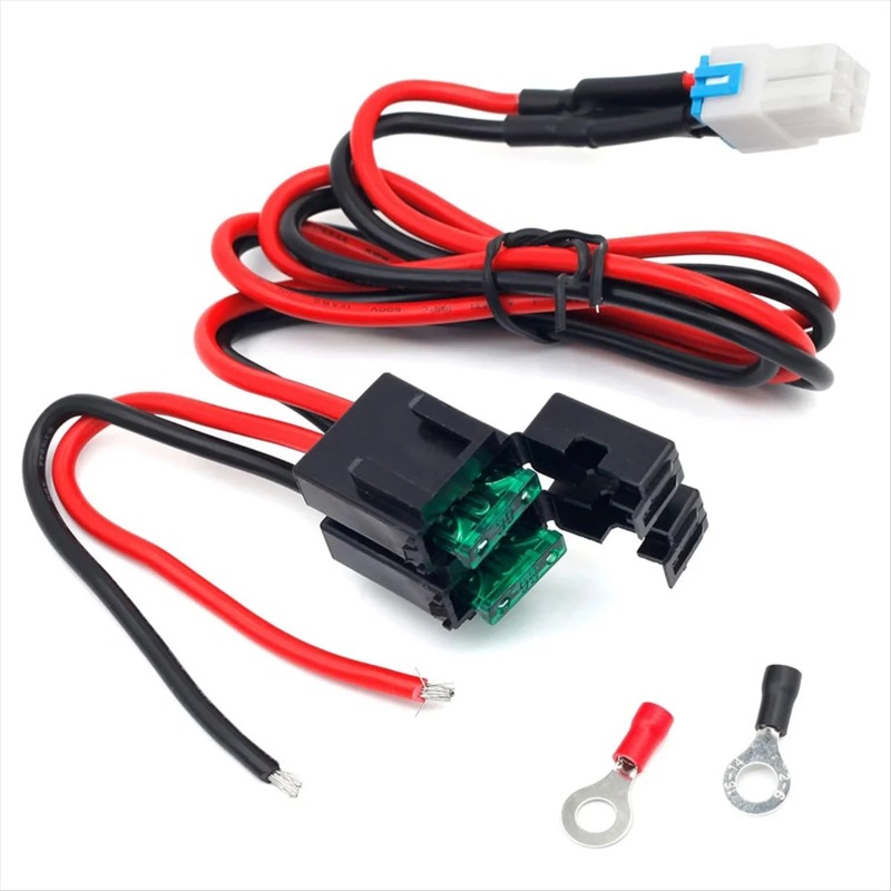 Heavy Equipment Parts Supply - 4-poliges 12AWG DC-Stromversorgungskabel, Robustes DC-Stromkabel für