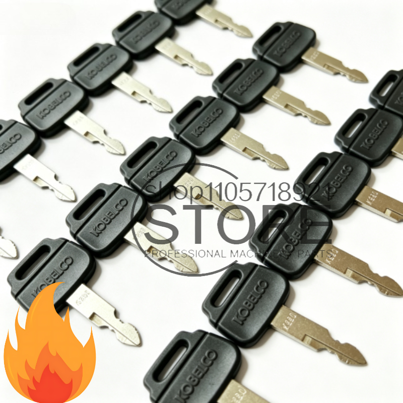 Heavy Equipment Logo - 10/5/1 Stück K250 Ersatz-Zündschlüssel mit OEM-Logo