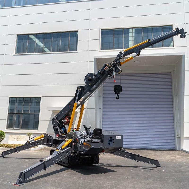 Mini-Spinnenkran Kompakte Elek – Heavy Equipment Lift Bewertung und Preis