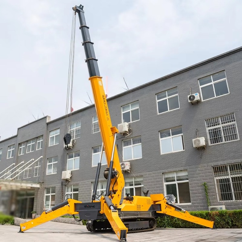Mini-Spinnenkran Kompakte Elek – Heavy Equipment Lift Bewertung und Preis