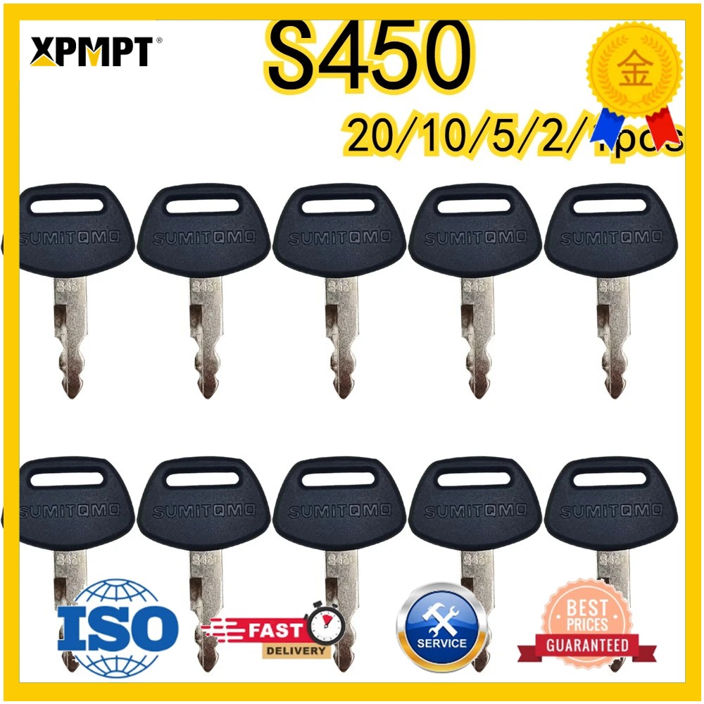 20/10/5/2/1 Stück S450 Bagger  – Heavy Equipment Logo Bewertung und Preis