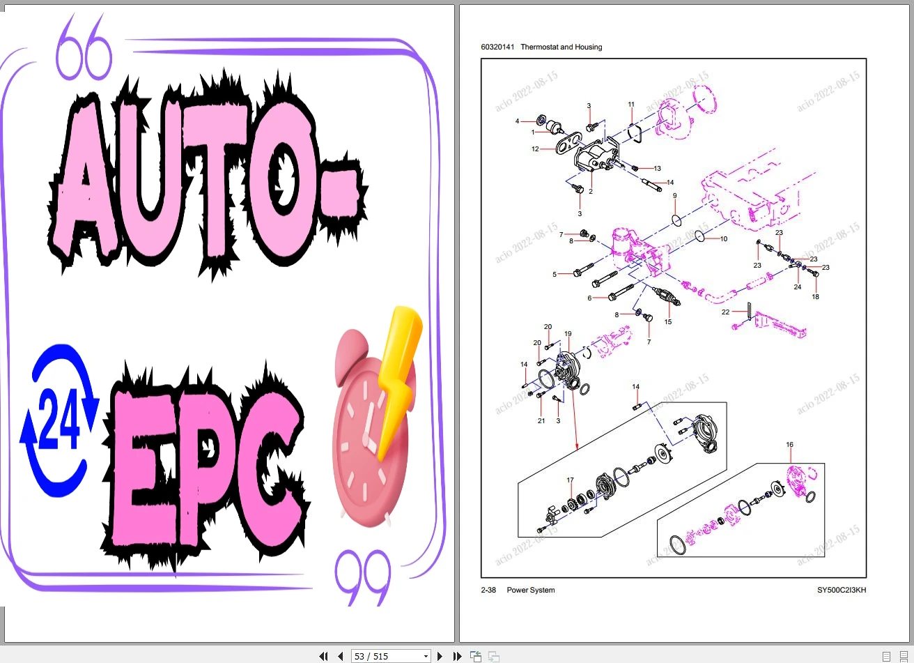 AutoEPC Sany Heavy Equipment P – Heavy Equipment Pdf Bewertung und Preis