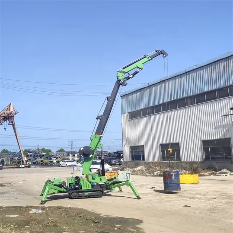 Kompakter Mini-Spinnenkran mit – Heavy Equipment Lift Bewertung und Preis