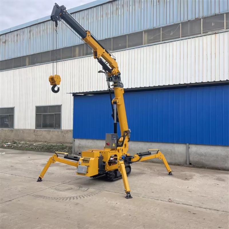 Kompakter Mini-Spinnenkran mit – Heavy Equipment Lift Bewertung und Preis