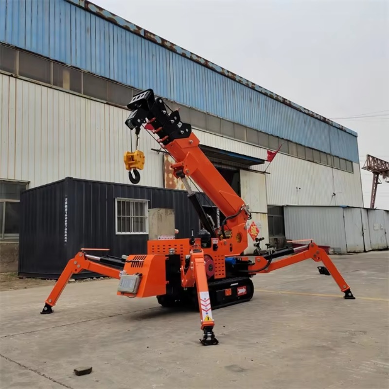 Kompakter Mini-Spinnenkran mit – Heavy Equipment Lift Bewertung und Preis