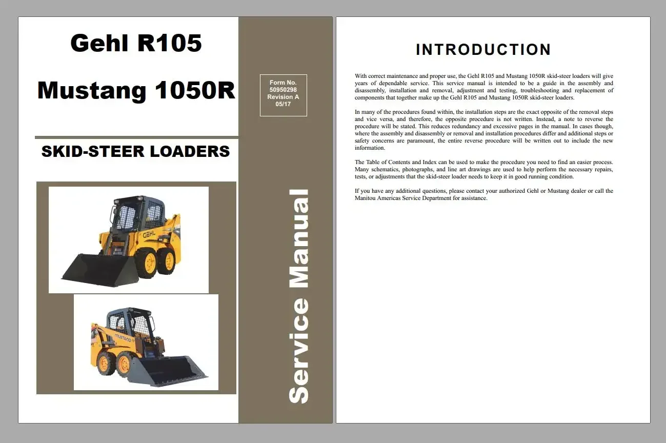 SpecDiag Mustang Machinery Hea – Heavy Equipment Pdf Bewertung und Preis