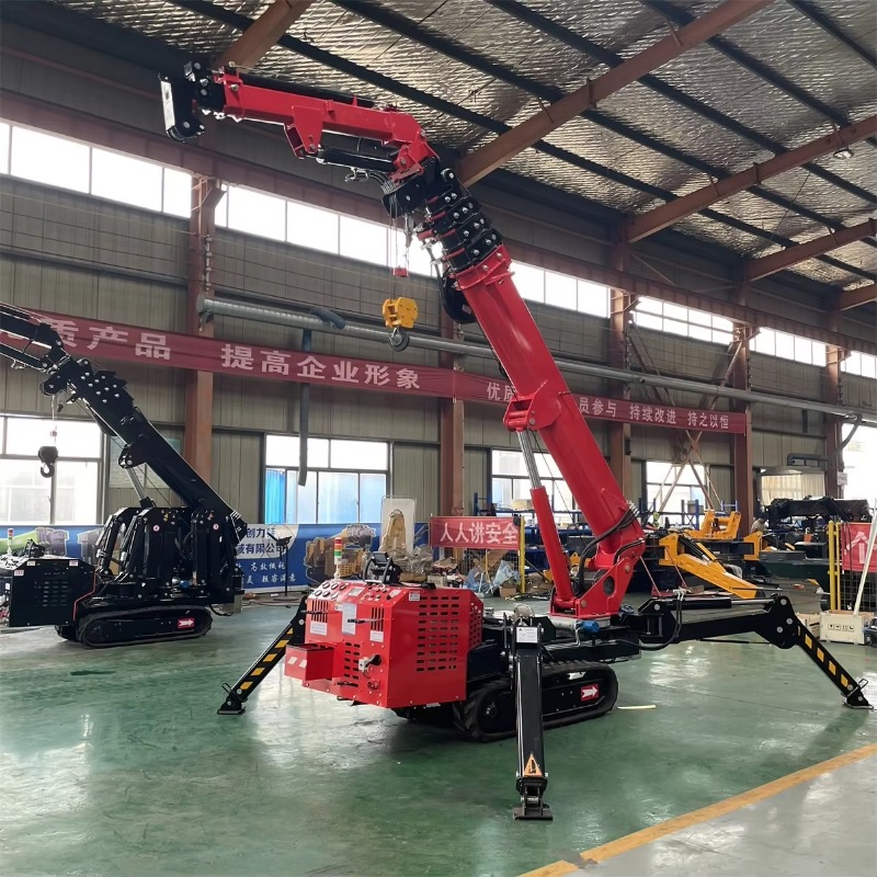 Kompakter Mini-Spinnenkran mit – Heavy Equipment Lift Bewertung und Preis