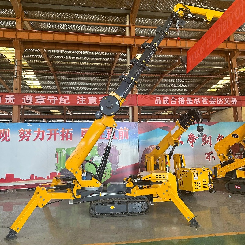 Kompakter Mini-Spinnenkran mit – Heavy Equipment Lift Bewertung und Preis