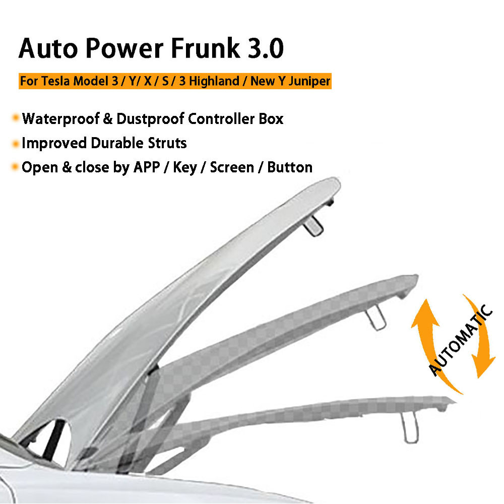 Auto Power Frunk 3.0 für Tesla – Heavy Equipment Lift Bewertung und Preis